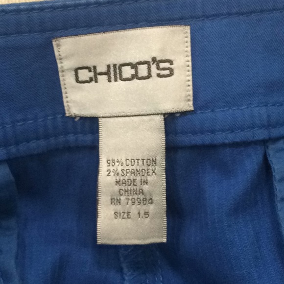 Chico’s Bundle Size 1.5 Two capris and 1 Pants - Picture 8 of 11